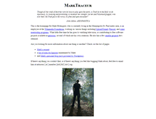Tablet Screenshot of marktraceur.info